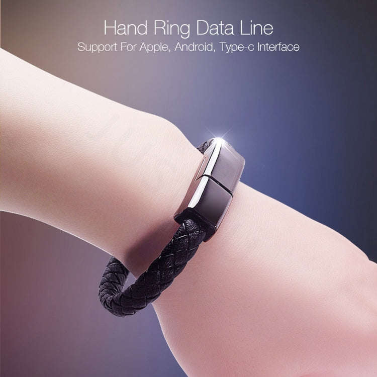 XJ-28 2.4A USB to 8 Pin Creative Bracelet Data Cable, Cable Length: 22.5cm, XJ-28 8 Pin, 22.5cm 8...