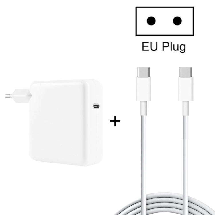 PD-96W 96W PD USB-C / Type-C Laptop Adapter + 2m 5A USB-C / Type-C to USB-C / Type-C Fast Chargin...