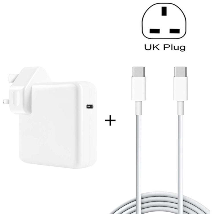 PD-96W 96W PD USB-C / Type-C Laptop Adapter + 2m 5A USB-C / Type-C to USB-C / Type-C Fast Chargin...