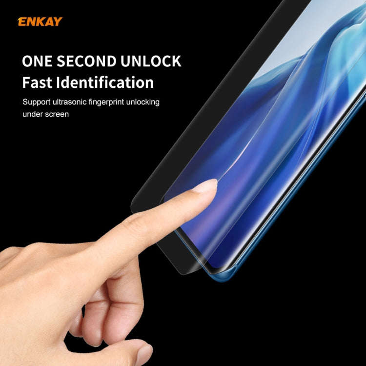 ENKAY Hat-Prince 3D Full Screen PET Curved Hot Bending HD Screen Protector Soft Film Support Fing...
