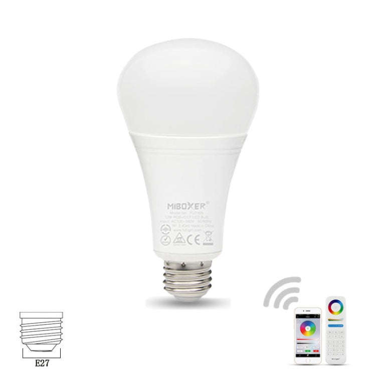 FUT105 12W RGB + CCT LED Bulb Light E27 Indoor Light 2.4G Remote Smart Phone APP Control Bedroom ...