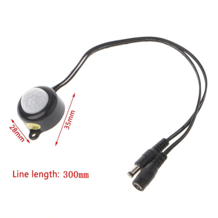 DC 5-24V/5A With Plug for LED Light Bar Human Body Infrared PIR Motion Sensor Switch