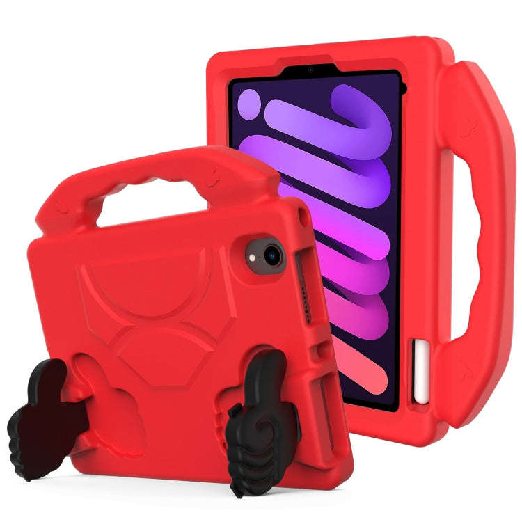 Children EVA Shockproof Tablet Case with Thumb Bracket, For iPad mini 6 / mini 20246, For iPad mi...