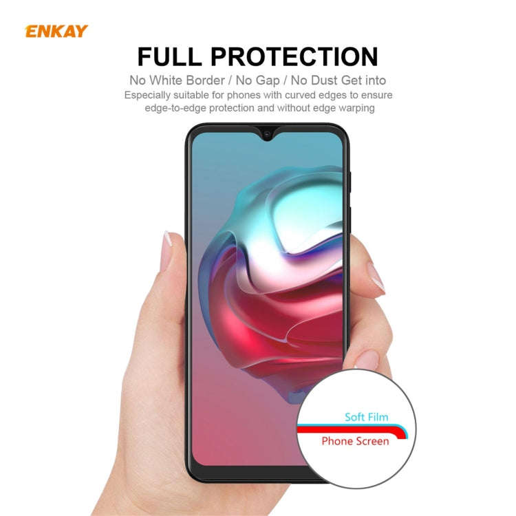 5 PCS ENKAY Hat-Prince Full Glue Full Coverage Screen Protector Explosion-proof Hydrogel Film, Fo...