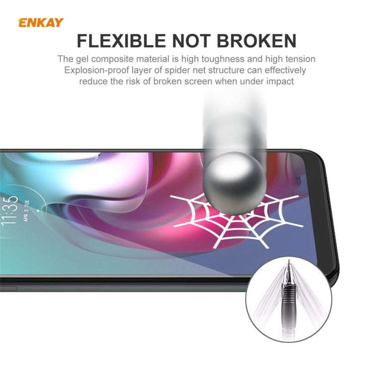 5 PCS ENKAY Hat-Prince Full Glue Full Coverage Screen Protector Explosion-proof Hydrogel Film, Fo...