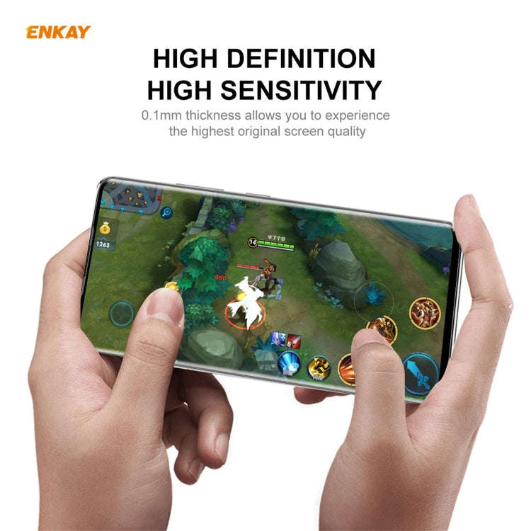 5 PCS ENKAY Hat-Prince Full Glue Full Coverage Screen Protector Explosion-proof Hydrogel Film, Fo...