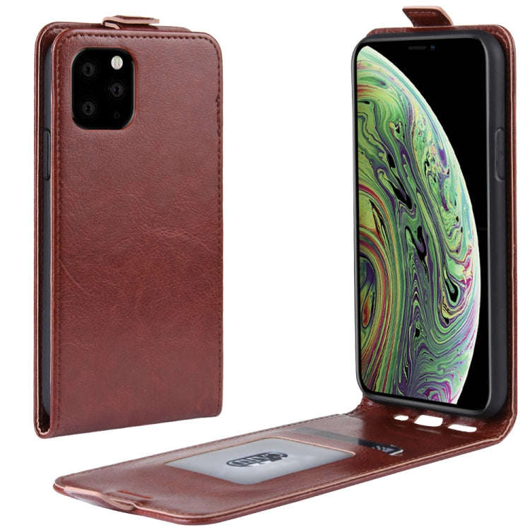 Crazy Horse Vertical Flip Leather Protective Case for iPhone XI (2019)