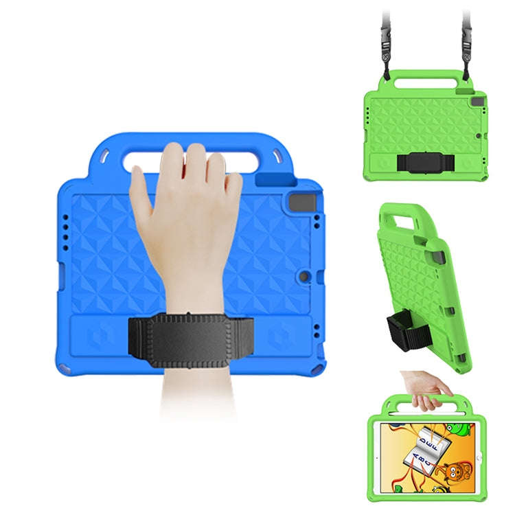 Diamond Series EVA Anti-Fall Shockproof Sleeve Protective Shell Case with Holder & Strap, For iPa...