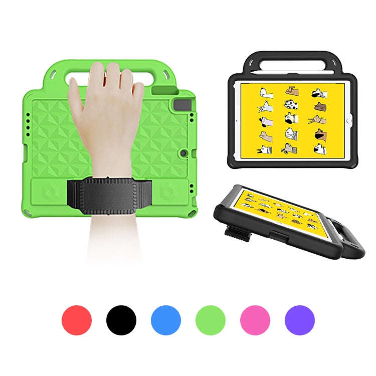 Diamond Series EVA Anti-Fall Shockproof Sleeve Protective Shell Case with Holder & Strap, For iPa...