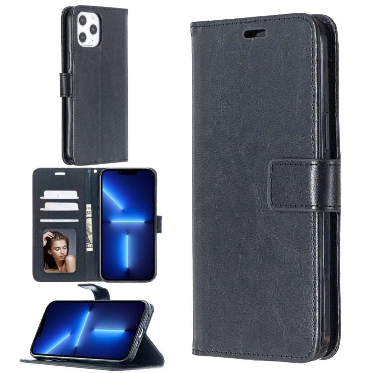 Crazy Horse Texture Horizontal Flip Leather Case with Holder & Card Slots & Wallet & Photo Frame ...
