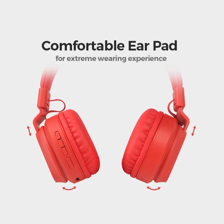 BOBo Kids Gift Bluetooth 5.0 Bass Noise Cancelling Stereo Wireless Headset With Mic, Support TF C...