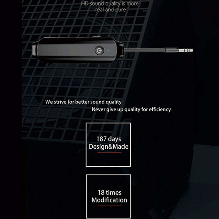 B12 Bluetooth Receiver and Transmitter 3.5mm Jack Audio Adapter for TV Computer Car Stereo