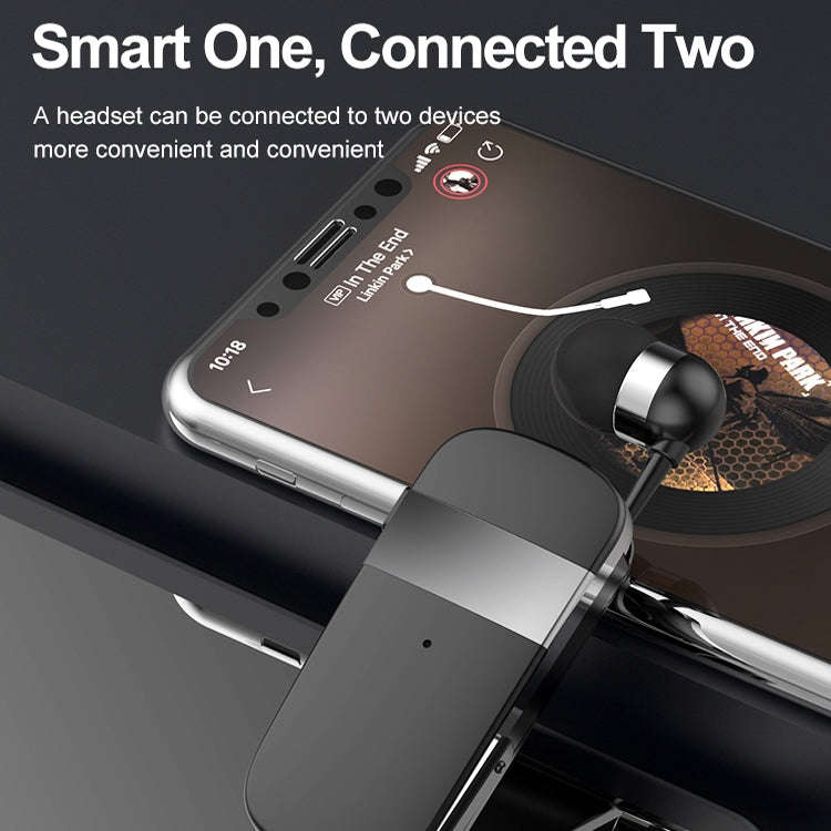 K53 Stereo Wireless Bluetooth Headset Calls Remind Vibration Wear-Clip Driver Auriculares Earphon...