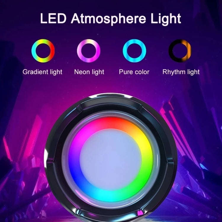 T&G TG192 LED Flashing Light Portable Wireless Bass 3D Stereo Bluetooth Speaker, Support FM / TF ...