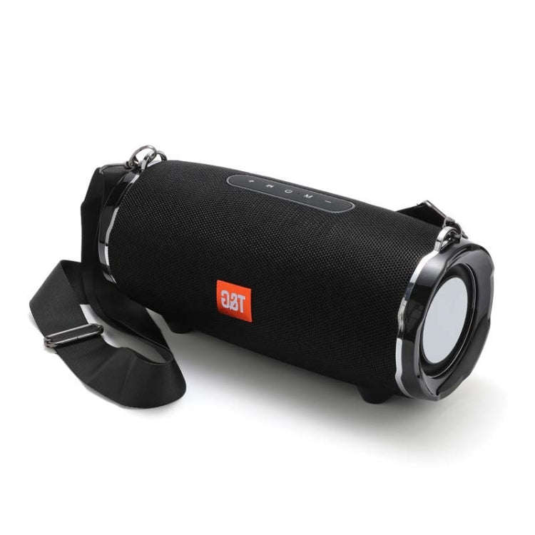 T&G TG187 Portable Waterproof Wireless Bass Surround Bluetooth Speaker with Shoulder Strap, Suppo...