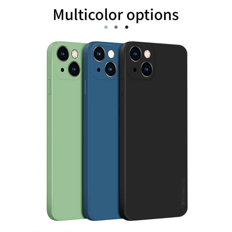 PINWUYO Touching Series Liquid Silicone TPU Shockproof Case, For iPhone 13, For iPhone 13 Pro, Fo...