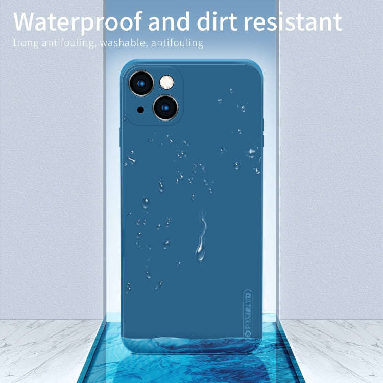 PINWUYO Touching Series Liquid Silicone TPU Shockproof Case, For iPhone 13, For iPhone 13 Pro, Fo...