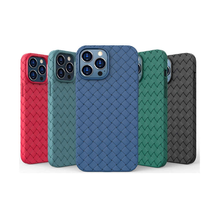 Full Coverage Woven Shockproof TPU Case, For IPhone 13 Pro Max, For  IPhone 13 Pro, For  IPhone 13