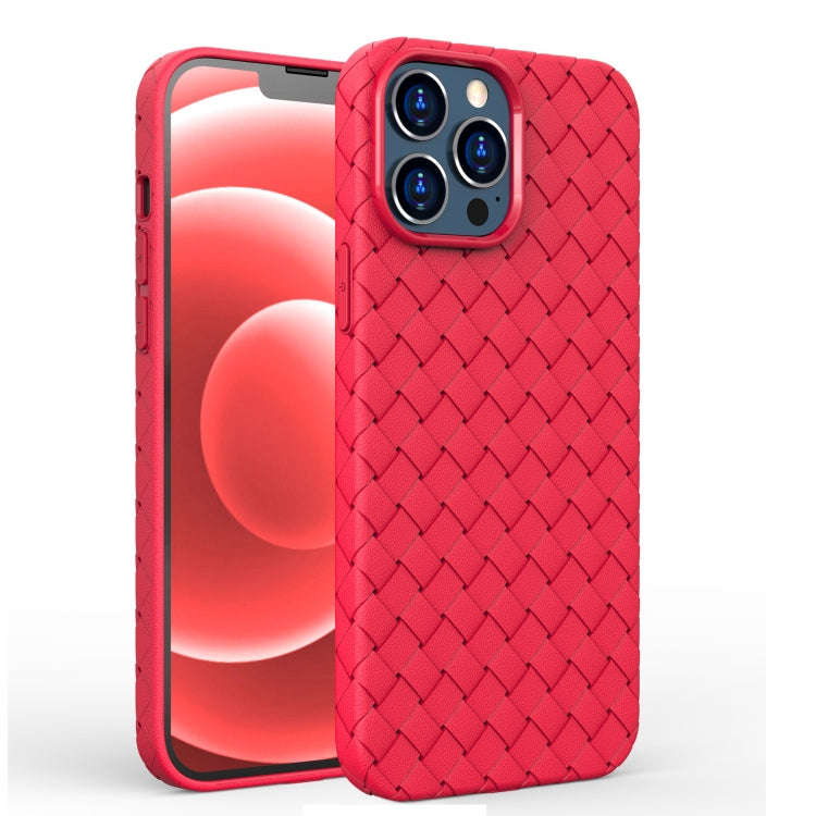 Full Coverage Woven Shockproof TPU Case, For IPhone 13 Pro Max, For  IPhone 13 Pro, For  IPhone 13