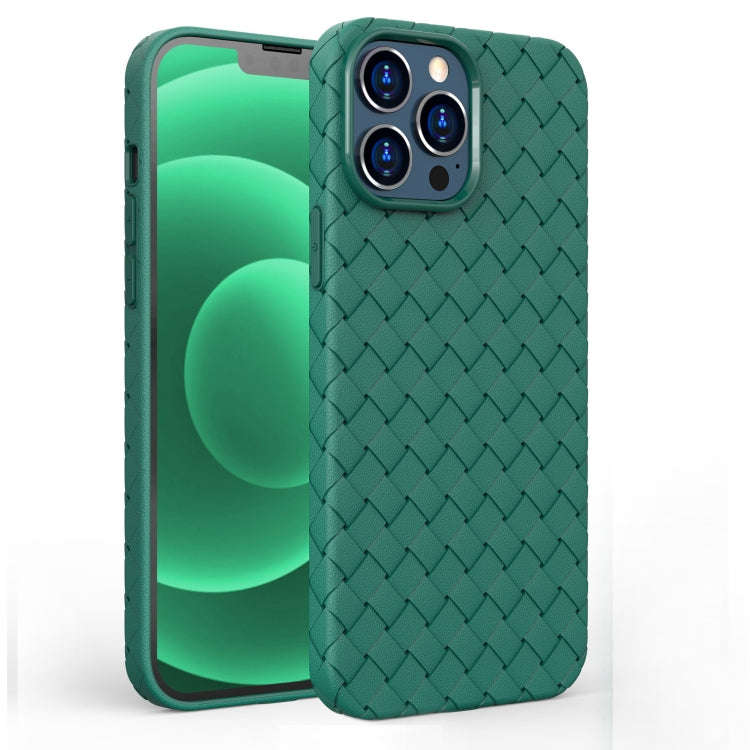 Full Coverage Woven Shockproof TPU Case, For IPhone 13 Pro Max, For  IPhone 13 Pro, For  IPhone 13