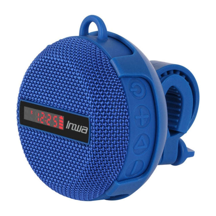 BT368 LED Digital Display Bluetooth Speaker Outdoor Portable IPX65 Waterproof Support Hands-free ...