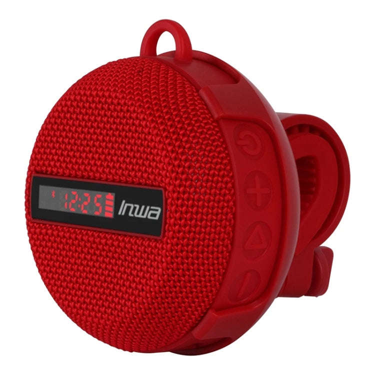 BT368 LED Digital Display Bluetooth Speaker Outdoor Portable IPX65 Waterproof Support Hands-free ...