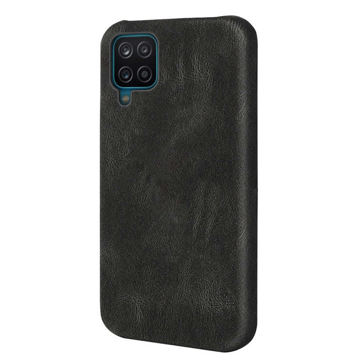 Ring Holder PU Phone Case For Samsung Galaxy A12, For Samsung Galaxy A12