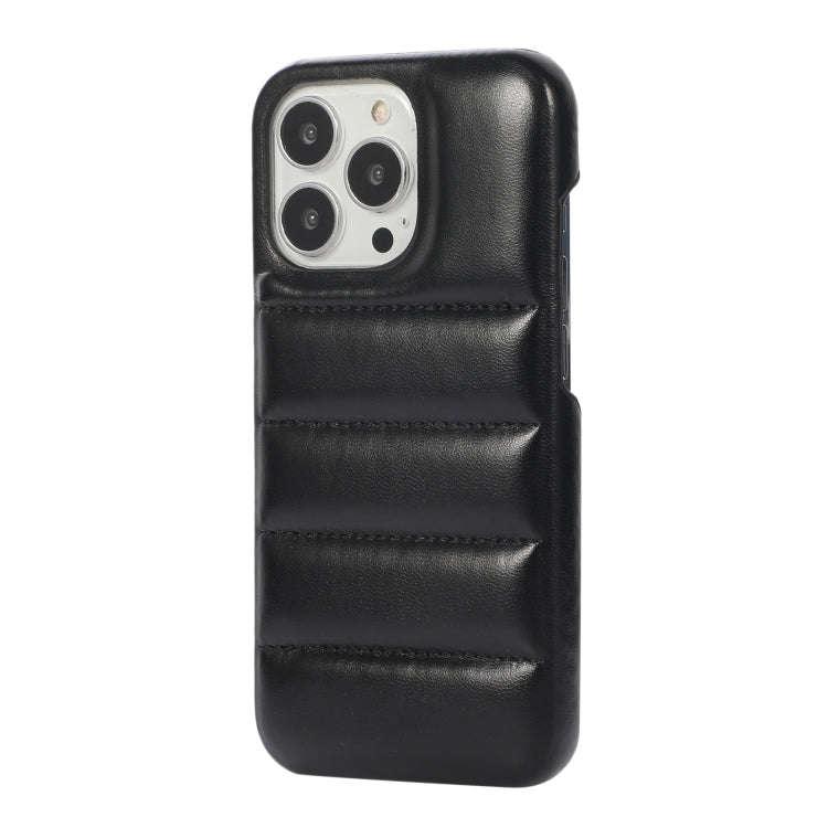 Thick Down Jacket Soft PU Phone Case, For iPhone 13, For iPhone 12 Pro Max, For iPhone 12 / 12 Pr...
