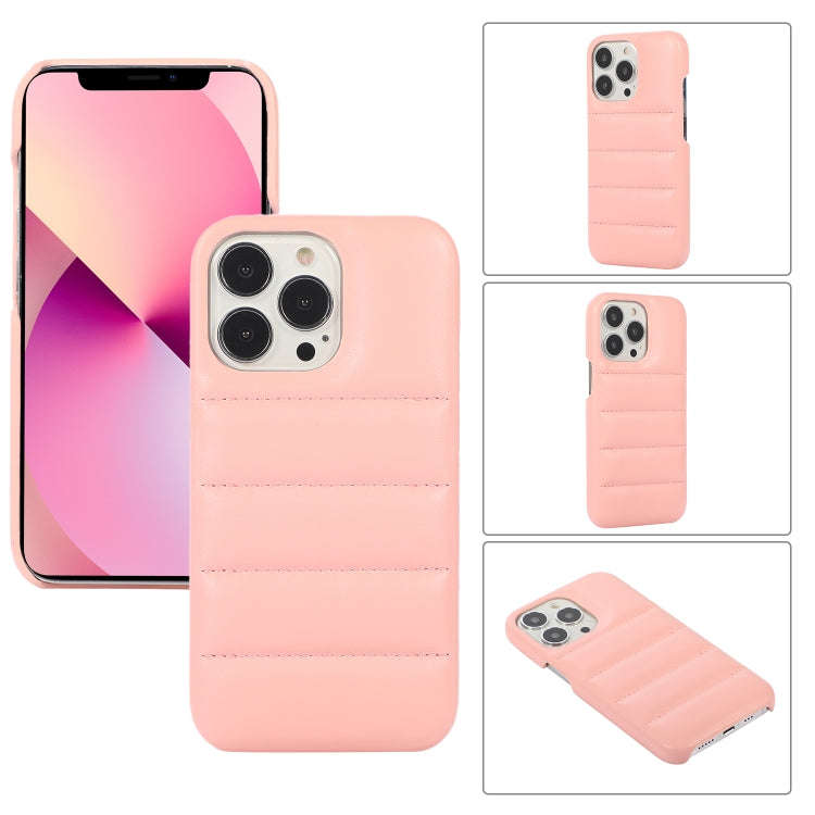Thick Down Jacket Soft PU Phone Case, For iPhone 13, For iPhone 12 Pro Max, For iPhone 12 / 12 Pr...