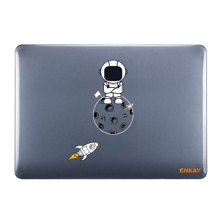 ENKAY Spaceman Pattern Laotop Protective Crystal Case for MacBook Pro 13.3 inch A1706 / A1708 / A...