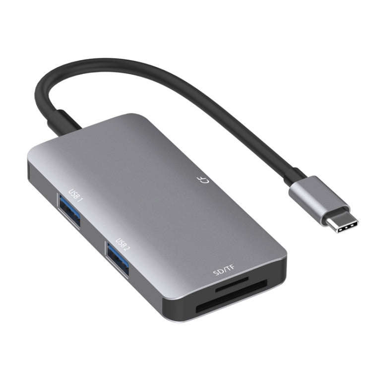 5 in 1 Data Read HUB Adapter with SD / TF / CF Card, Dual USB3.0 Ports, Dual USB3.0+SD / TF / CF ...