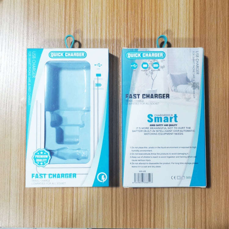 PD03 20W PD3.0 + QC3.0 USB Charger with Type-C to 8 Pin Data Cable, US Plug, US Plug + Type-C to ...