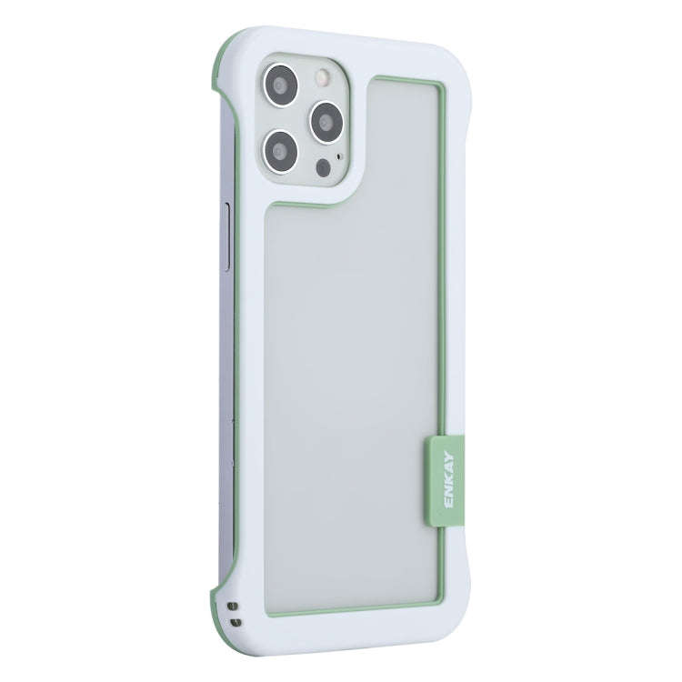 ENKAY Frameless Hollow Shockproof PC Case for iPhone 12 Pro Max, For iPhone 12 Pro Max