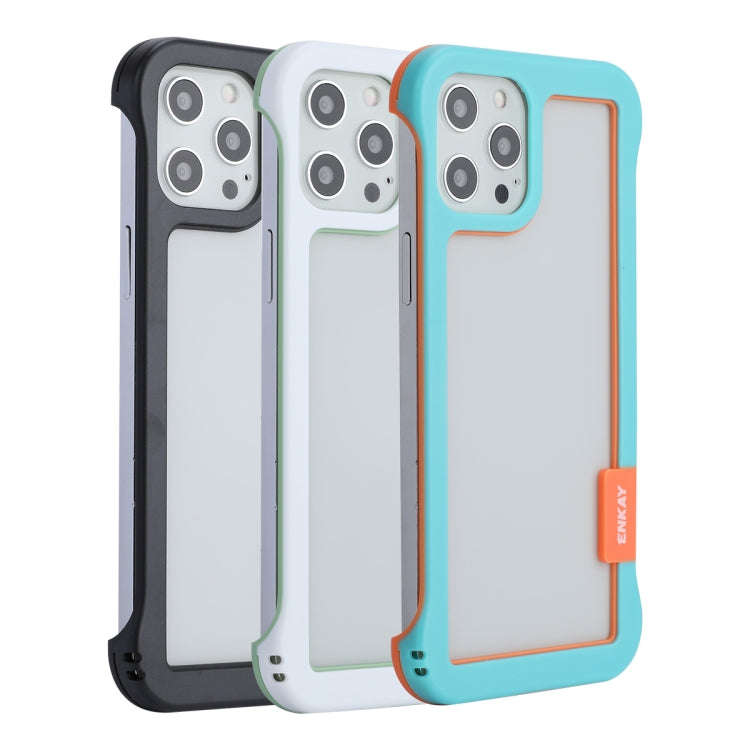 ENKAY Frameless Hollow Shockproof PC Case for iPhone 12 Pro Max, For iPhone 12 Pro Max