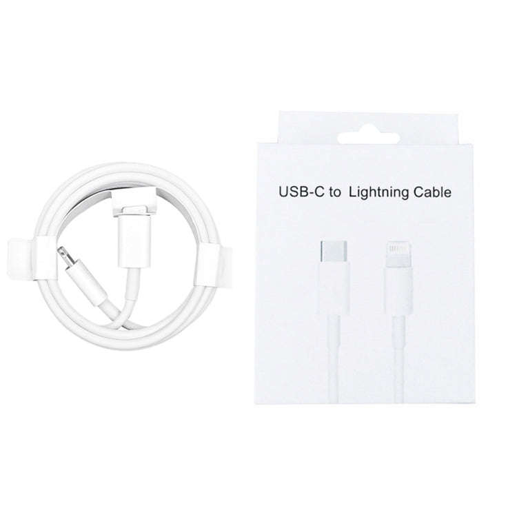 PD30W USB-C / Type-C to 8 Pin Fast Charging Data Cable for iPhone Series, 1.5m, 2m