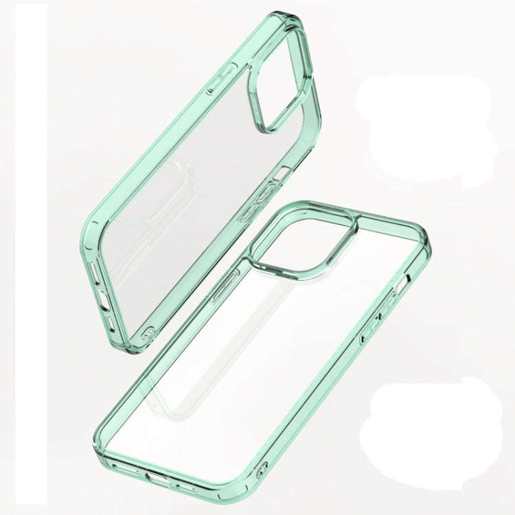 Transparent Tempered Glass TPU Phone Case, For iPhone 14, For iPhone 14 Pro, For iPhone 14 Pro Ma...