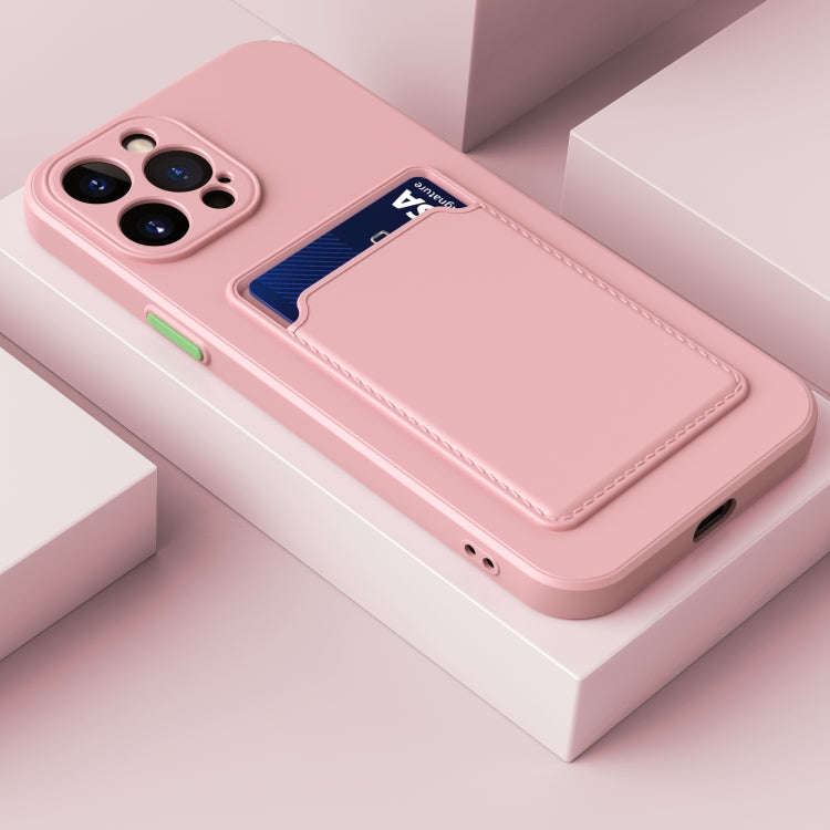 Skin Feel Card Color Button TPU Case, For iPhone 14, For iPhone 14 Plus, For iPhone 14 Pro, For i...
