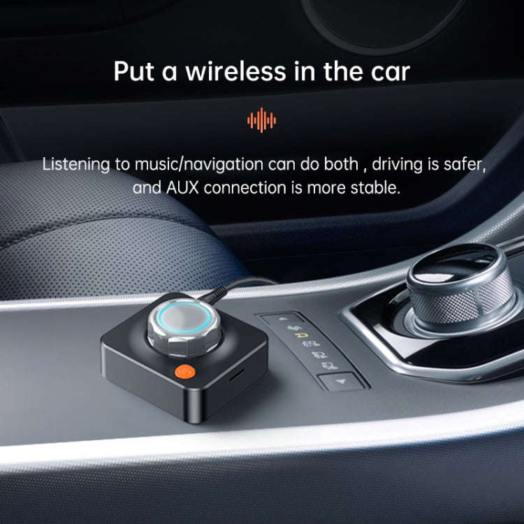 C39HD Bluetooth 5.1 Audio Receiver AUX Coaxial Fiber Output Supports TF Playback, Bluetooth 5.1 A...