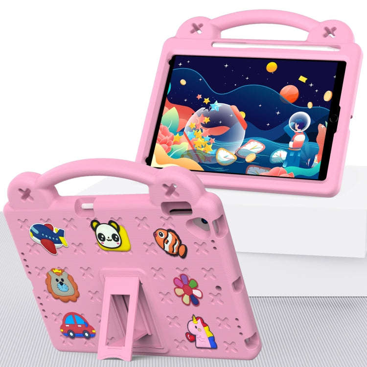 Handle Kickstand Children EVA Shockproof Tablet Case, For iPad 10.2 2021 / 2020 / 2019, For iPad ...
