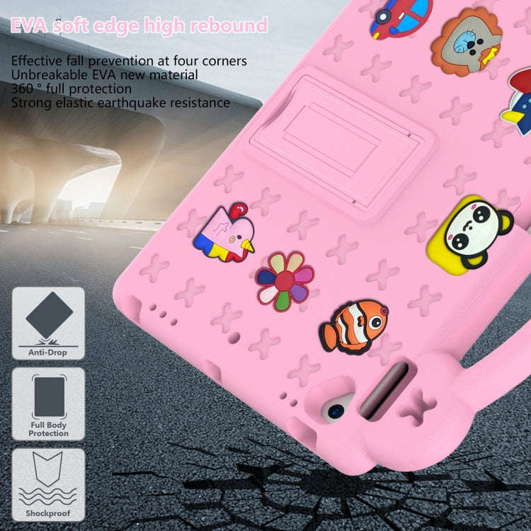 Handle Kickstand Children EVA Shockproof Tablet Case, For iPad 10.2 2021 / 2020 / 2019, For iPad ...