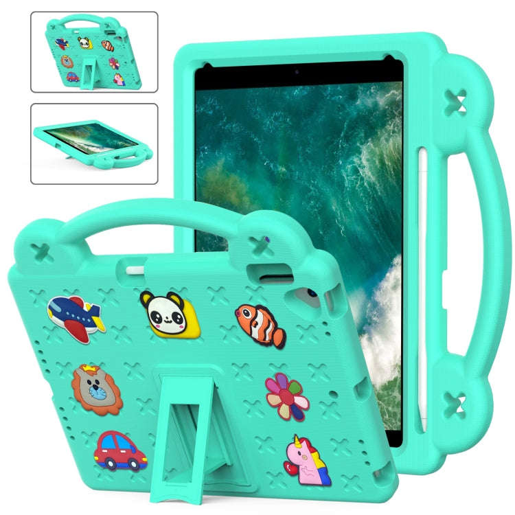 Handle Kickstand Children EVA Shockproof Tablet Case, For iPad 10.2 2021 / 2020 / 2019, For iPad ...