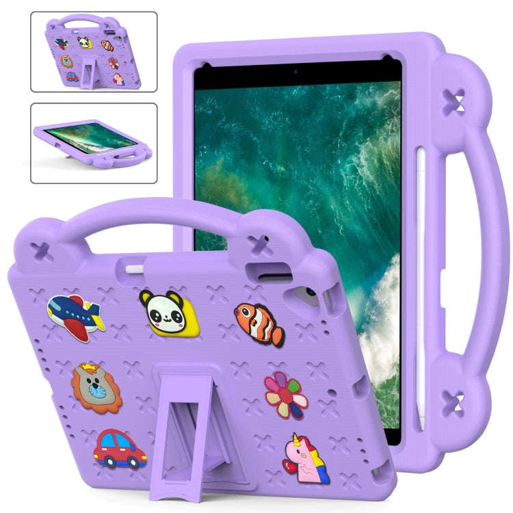 Handle Kickstand Children EVA Shockproof Tablet Case, For iPad 10.2 2021 / 2020 / 2019, For iPad ...