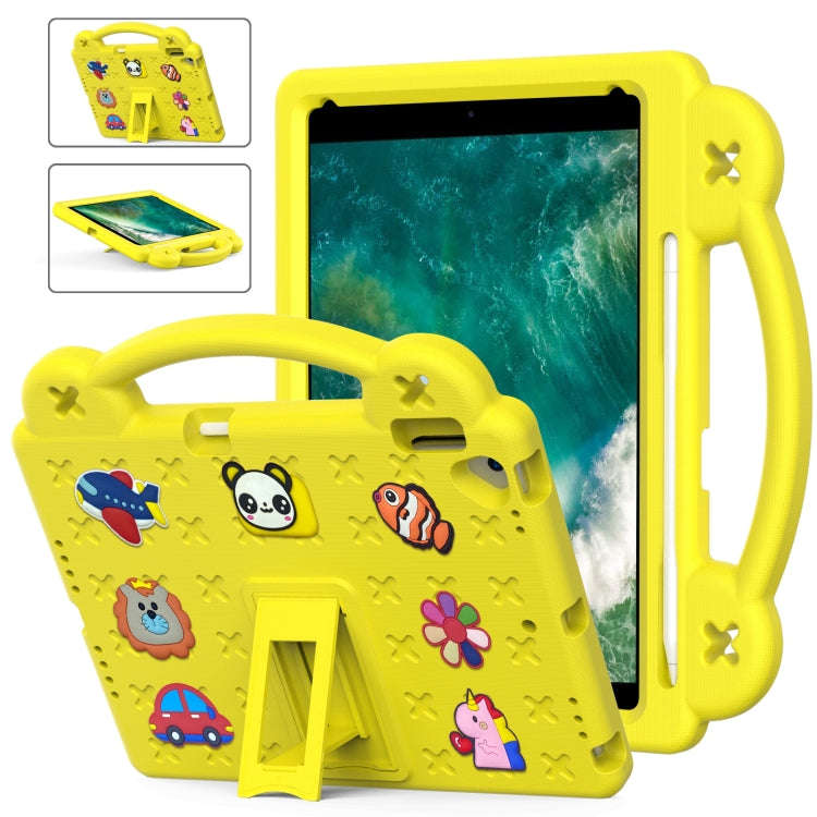 Handle Kickstand Children EVA Shockproof Tablet Case, For iPad 10.2 2021 / 2020 / 2019, For iPad ...