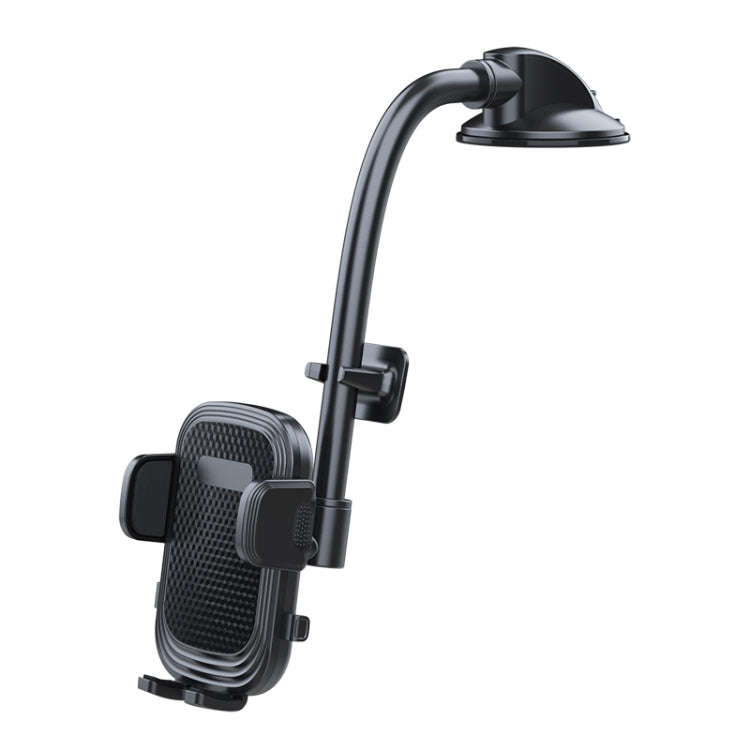 A190+X51 Car Phone Holder Dashboard Windshield Sucker Mount Bendable Long Arm Stand, A190+X51