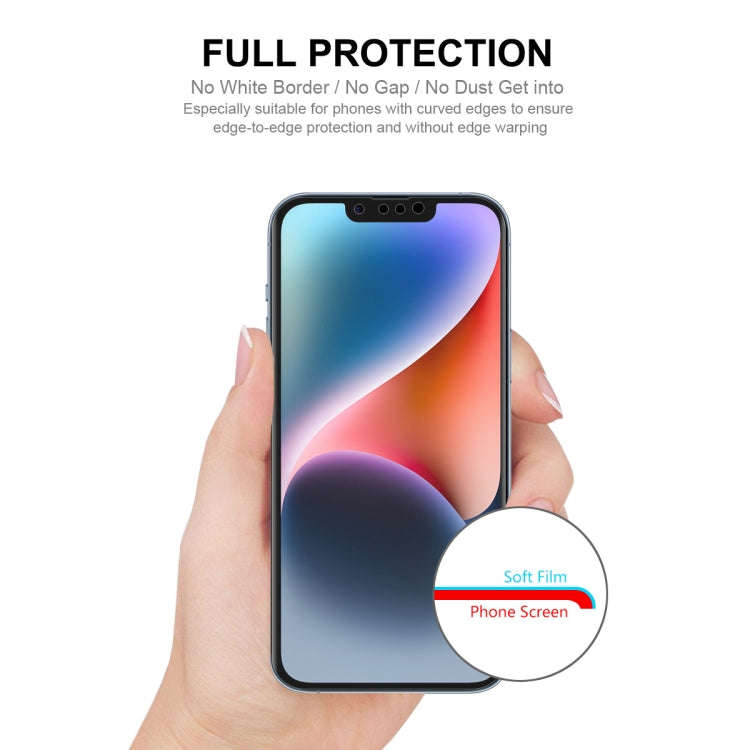 ENKAY Full Glue Explosion-proof Hydrogel Film For iPhone 14 / 13 / 13 Pro, For iPhone 14 / 13 / 1...