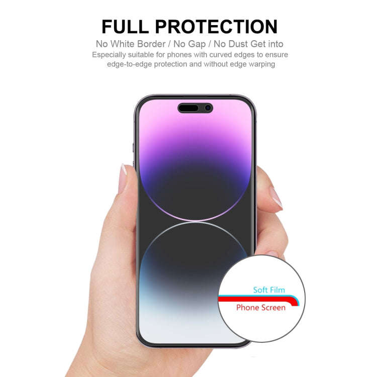 ENKAY Full Glue Explosion-proof Hydrogel Film For iPhone 14 Pro, For iPhone 14 Pro (1 PC), For iP...
