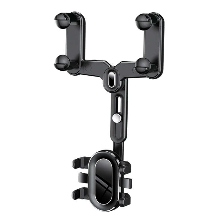 H03 Car Rearview Mirror Mobile Phone Holder 360 Rotation Foldable, H03