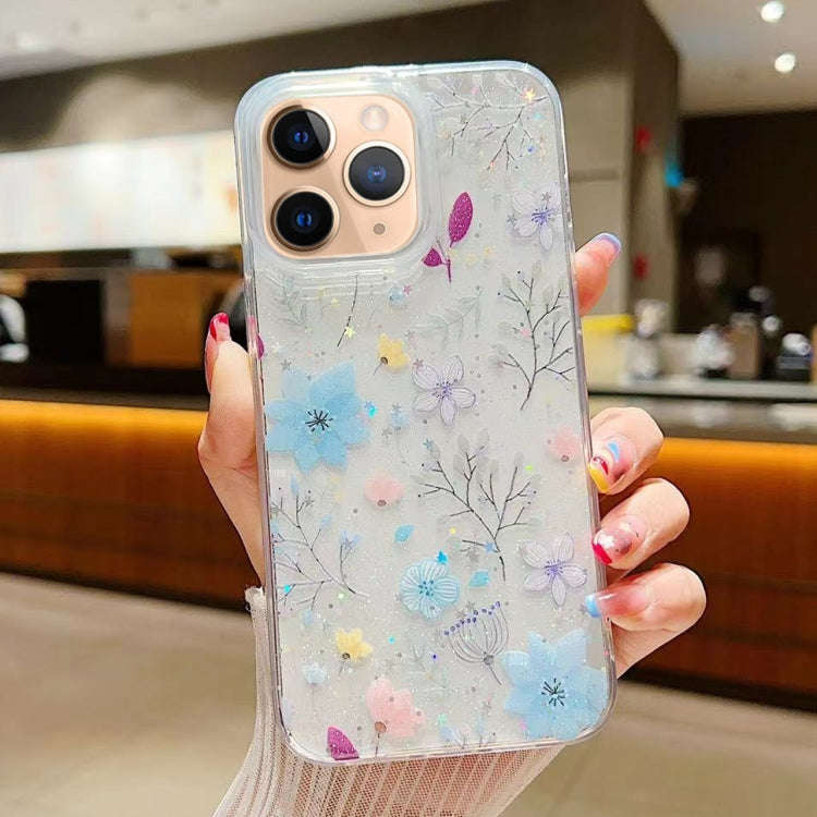 Fresh Small Floral Epoxy TPU Phone Case, For iPhone 11 Pro Max, For iPhone 11, For iPhone 11 Pro,...