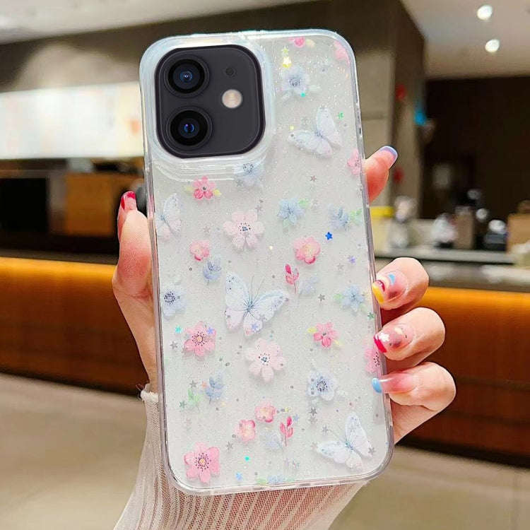 Fresh Small Floral Epoxy TPU Phone Case, For iPhone 11 Pro Max, For iPhone 11, For iPhone 11 Pro,...