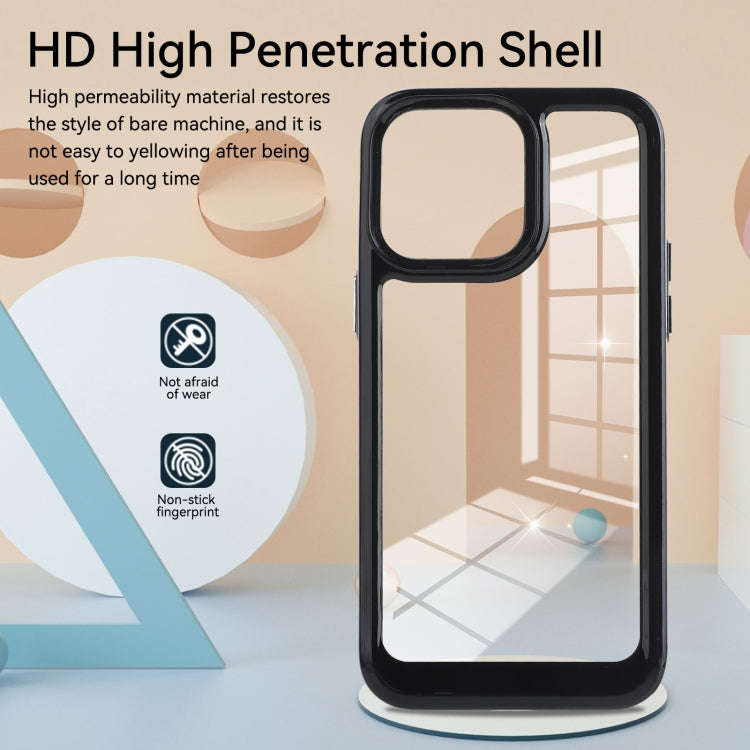 Solid Solor TPU Space Acrylic Phone Case, For iPhone 11, For iPhone 11 Pro Max, For iPhone 12, Fo...